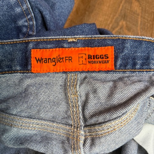 Wrangler Riggs FR Jeans Herren Größe 46x32 Cat 2 2112 Flame Resistant Denim - Bild 14 von 14