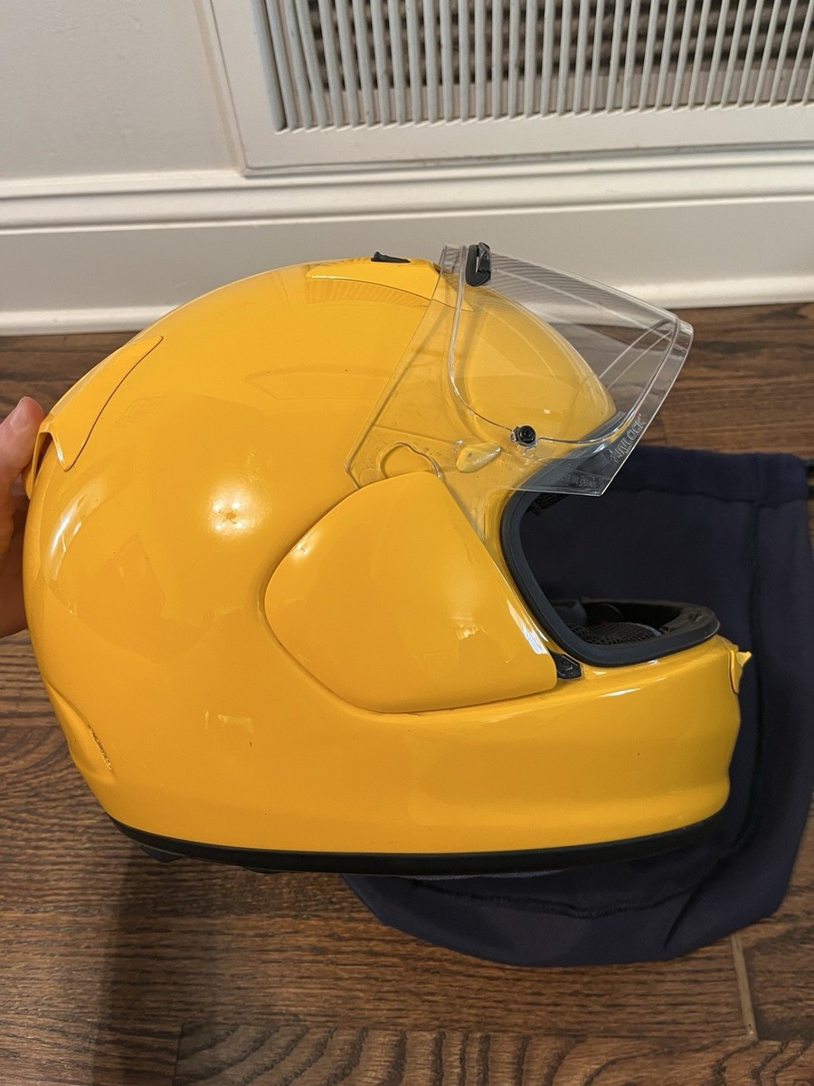 Arai Regent-X Helmet - Code Yellow - Medium & Cardo Packtalk Slim