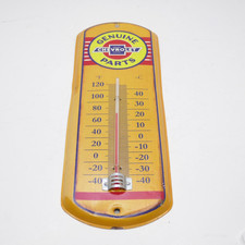 Chevrolet Genuine Parts Working Thermometer Sign Official Gm Product 12 Tall