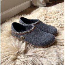 Haflinger Zigzag Wool Clogs