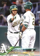 2018 Topps #69 Jed Lowrie - BB