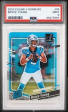 2023 Panini Clearly Donruss - Rated Rookie Bryce Young #95 (RC)