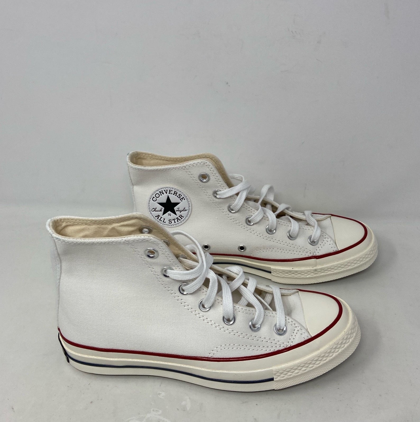 Converse Chuck 70 High Top White/Garnet/Egret Unisex - Men’s 6 / Women’s 8