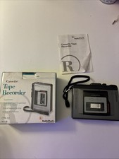 Vintage Radio Shack Cassette Tape Player Recorder CTR-112 With Original Box