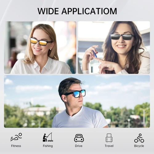 4 Stück Polarisierter Clip für Ray-Ban Meta Wayfarer & Gen 2 (RW4006/RW4012 Standard... - Bild 5 von 7