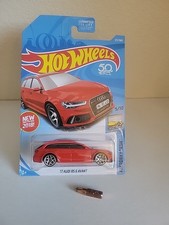 Hot Wheels 2018 Factory Fresh 17 Audi RS 6 Avant FRONT/REAR DETAILS DAMAGED CARD