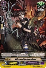 Vanguard TCG card G-BT03/102EN C Alice of Nightmareland Sovereign Star Dragon