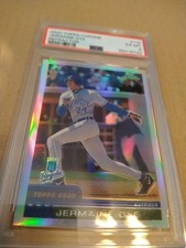 2000 Topps Chrome Refractor JERMAINE DYE #116 Kansas City Royals