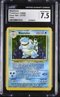Blastoise 2/102 Holo Base Set Pokemon CGC 7.5 Near Mint+