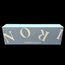 NORI Press Handheld Steam Iron Portable 3-in-1 Dual Voltage White NWOT