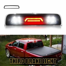 LED 3rd Brake Tail Cargo White Light Red 2009-2018 for Dodge Ram 1500 2500 3500