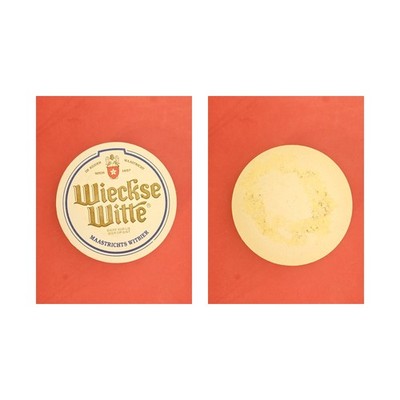 De Ridder Maastricht Wieckse Witte Brewery Beer Mat Beermat