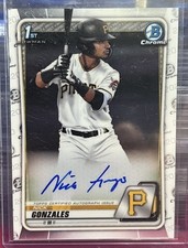 2020 1st Bowman Chrome Nick Gonzales Auto