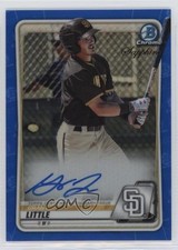 2020 Bowman Chrome Sapphire Edition Prospect Grant Little #BSPA-GL Auto 4c5