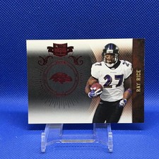 Panini 2010 Plates & Patches Ray Rice #/499 - Baltimore Ravens NFL Football