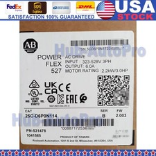 Allen Bradley 25C-D6P0N114 Brand DHL Express shipping US Free Tax