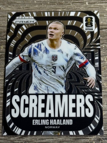 2026 Panini Prizm FIFA World Cup #15 Erling Haaland Screamers
