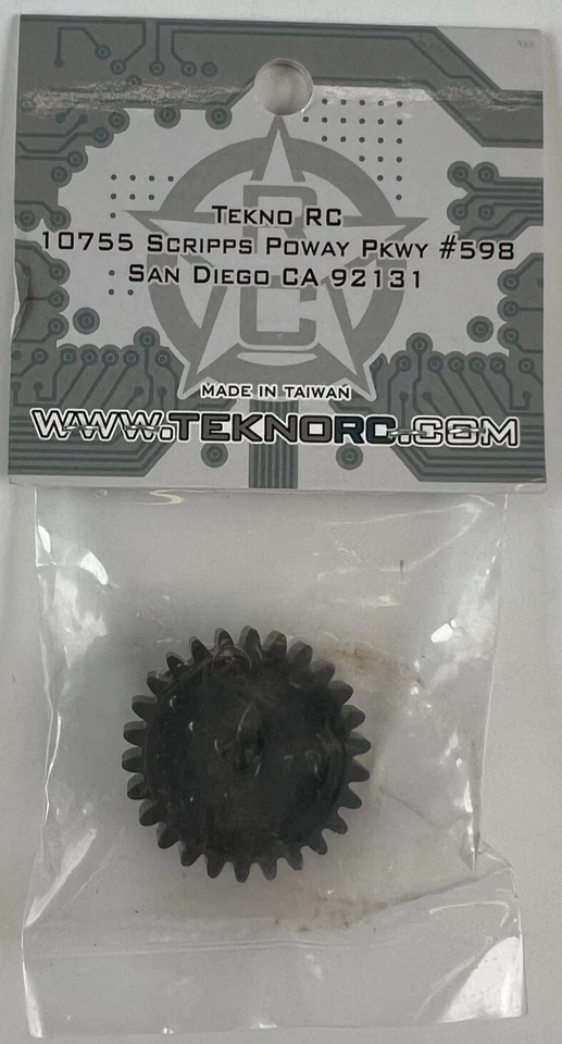 Tekno RC TKR4186 Pinion Gear (MOD 1, 26T, 5mm Bore) w/ M5 Set Screw New - Image 2 of 2