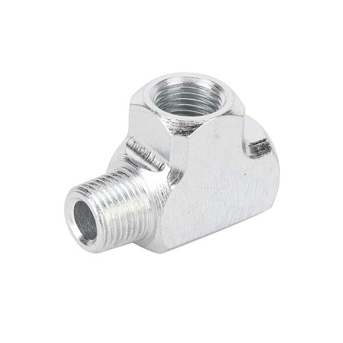 3 Way Oil Water Pressure Gauge Tee Pipe Fitting 1/8 Galvanized Iron T Type - Picture 4 of 8