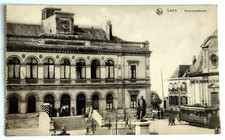 Alte AK +++ Laon - Kommandantur, Feldpost, 1. WK, Frankreich (1916) +++ gelaufen