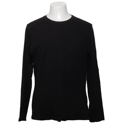 Identic, Langarmshirt, Größe: XL, Schwarz, Baumwolle, Einfarbig, Herren #xjw