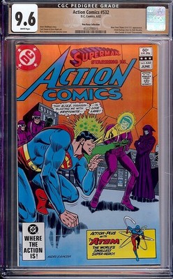 Action Comics #532 (DC, 1982) CGC 9.6   Don Rosa Pedigree