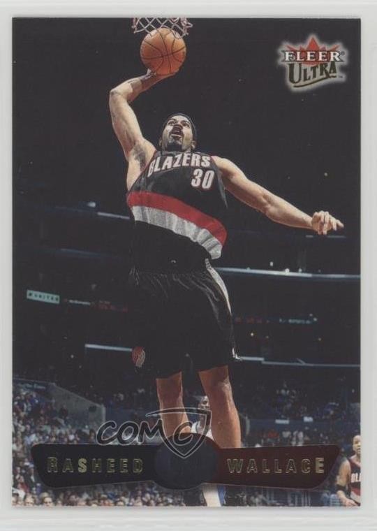 2001-02 Fleer Ultra Rasheed Wallace #131 0qr0