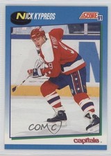 1991-92 Score Canadian Nick Kypreos #432 0a4