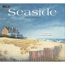Lang Seaside 2026 Wall Calendar – 12-Month Calendar