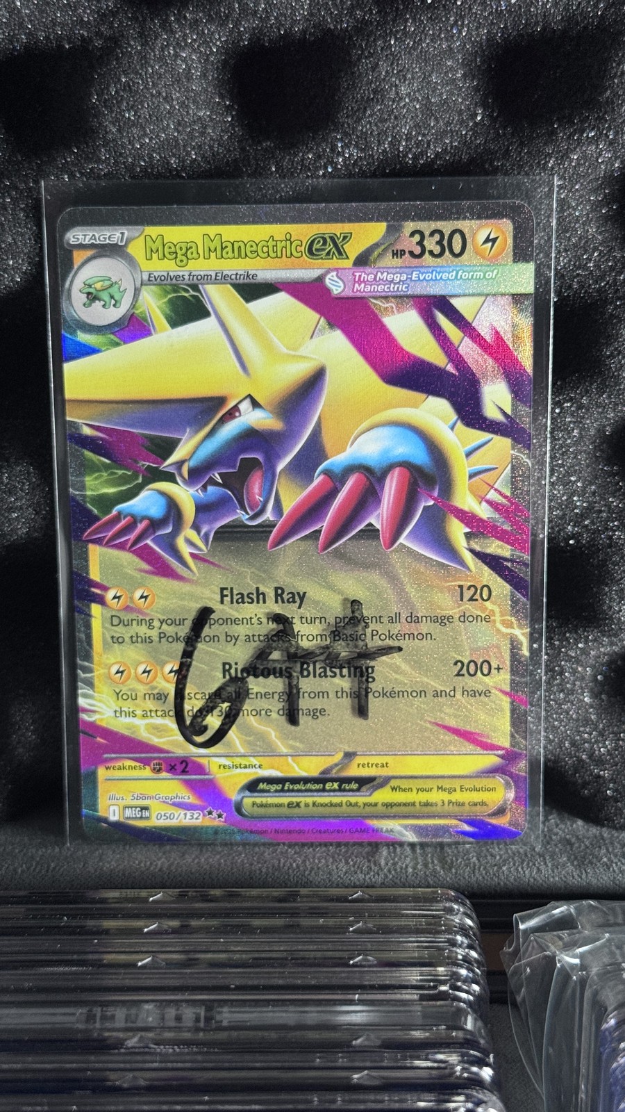 Mega Manectric ex - Double Rare ME01: Mega Evolution 050/132