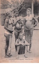 AFRICA GABON Lastourville women Adoumas nude ETHNIC