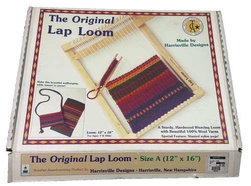 ⭐ The Original Lap Loom - 12" x 16" Vintage Harrisville Designs USA - L@@K! ⭐