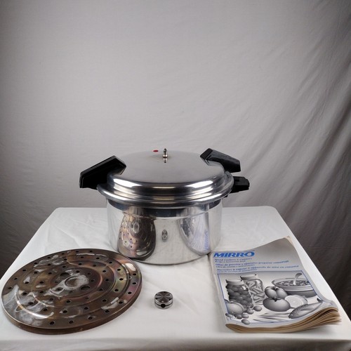 Mirro M0512 Pressure Canner 12 Quart Aluminum Complete