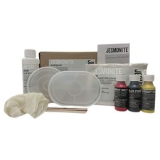 Jesmonite AC100 Starter Kit - Water Based Acrylic Casting Resin (Oval & Round)