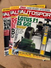 Autosport Magazines 2010 Choose From Dropdown Menu BTCC F1 GP2 Le Mans F3