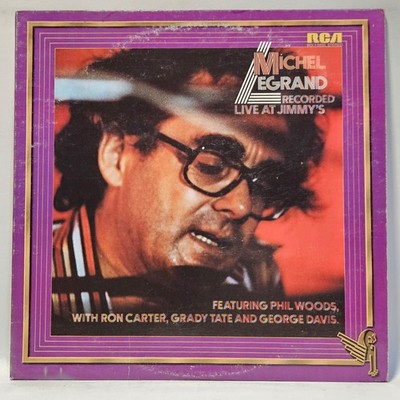 Michel Legrand - Recorded Live At Jimmy's - 1975 Jazz - EX - Ultrasonic Clean