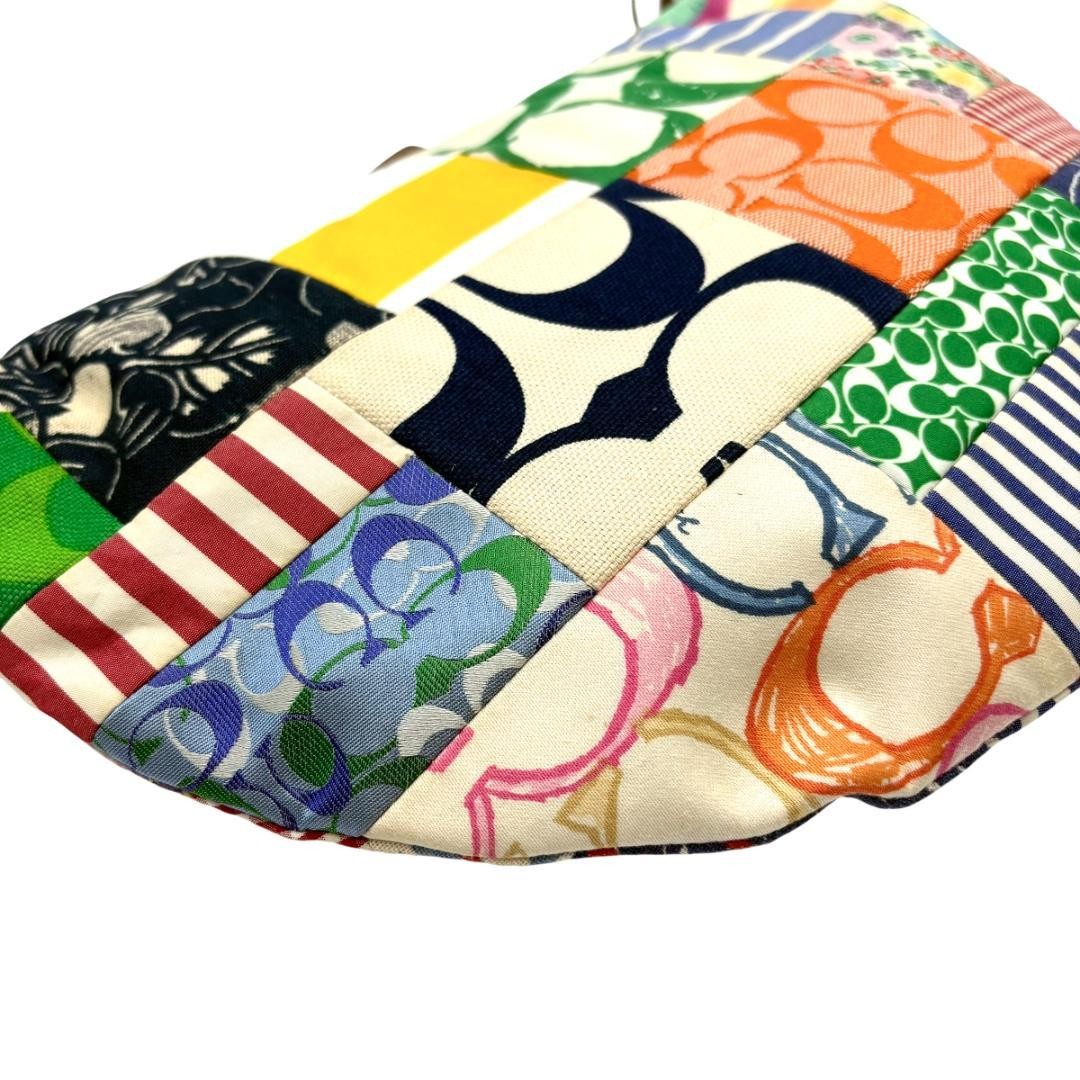 Coach Patchwork Hobo Shoulder Bag One Shoulder  5a - image 10