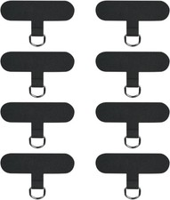 Phone Tether Tab, 8 Pack Adhesive-Free Phone Lanyard Strap for Full Coverage Pho
