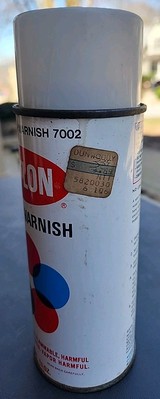Vtg Krylon Satin Finish Spray Varnish 11oz No.7002 Aerosol Can Borden Columbus O