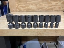 Mac Tools 9pc Vup Series 716-1516 12 Drive Impact Swivel Socket Set