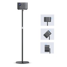 Projector Stand Floor Mount with Adjustable Height 20''-50'', Universal Ceili...