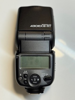 Canon Speedlite 430EX III-RT (DS401121) DSLR Camera Shoe Mount Flash -