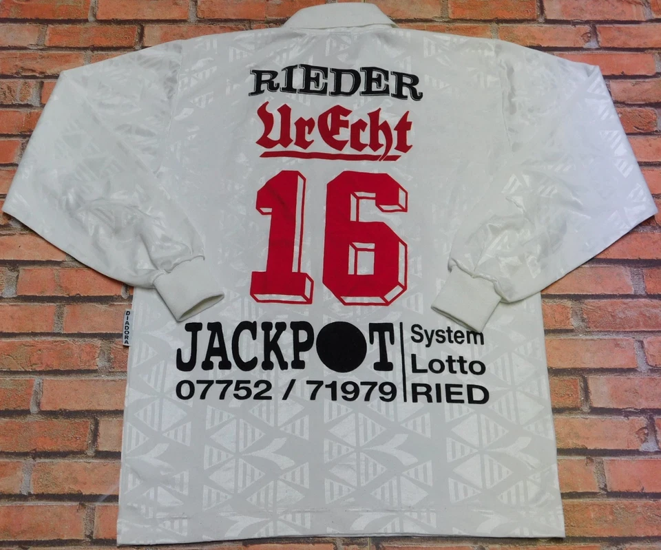 SV RIED n°16 MATCH WORN DIADORA MAGLIA SHIRT CALCIO NOLEL VINTAGE (024) Foto 2 de 3