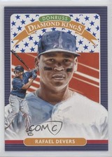 2020 Panini Donruss Diamond Kings Independence Day Rafael Devers #16 2d8