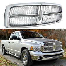 For 2002-2005 Dodge Ram 1500 2500 3500 Front Honeycomb Grille Chrome Upper Grill For 2002-2005 Dodge Ram 1500 2500 3500 Front Honeycomb Grille Chrome Upper Grill