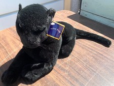 Vintage Royal Plush Collection 12 Inch Black Panther With Tag NOS