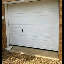 Hormann Sectional Roller Garage door. 2.5m wide x 2.2m high.