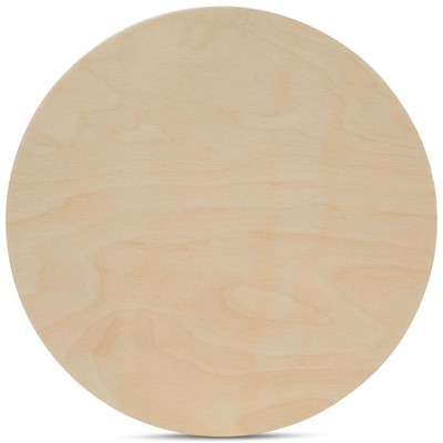 Wood Circles 36 inch 1/2 inch Thick, Unfinished Birch Sign Rounds | Woodpeckers