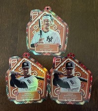 2024 - 2025 Topps Holiday Ornament DieCut Lot with Aaron Judge / Elly De La Cruz