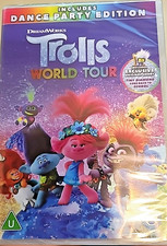 Image of TROLLS WORLD TOUR DANCE PARTY EDITION DVD BRAND NEW SEALED
